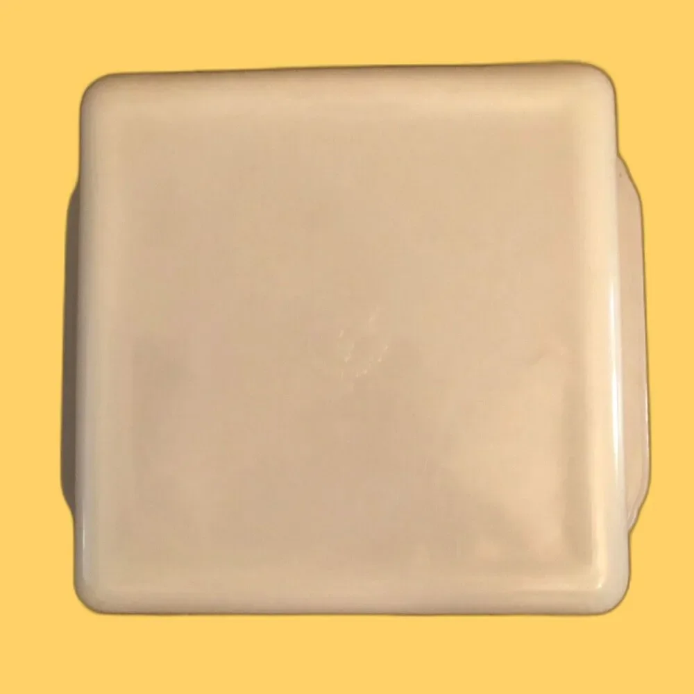Fire King Square Baking Dish Golden Wheat #452 8